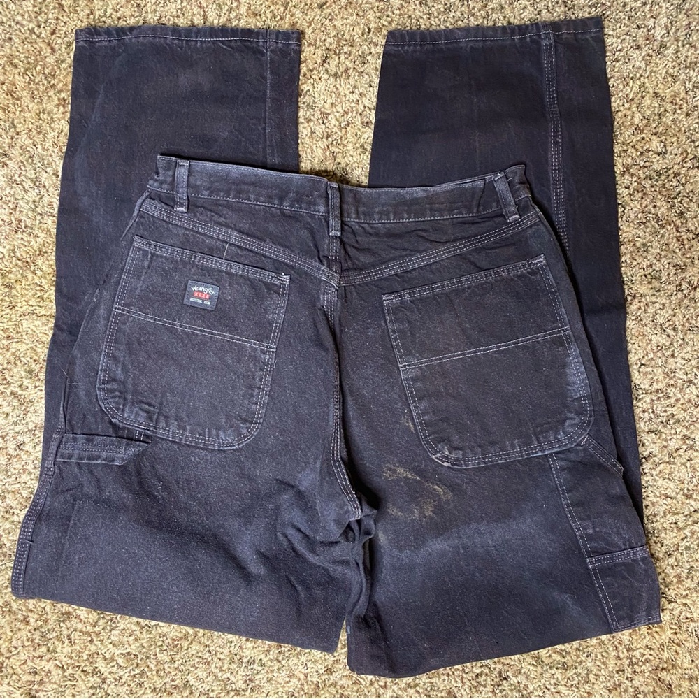 Vintage Wrangler Hero Carpenter jeans, good condition, black